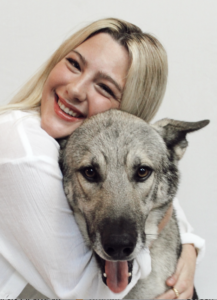 Furfill Treats, Meet our Founder - Founder of Furfill, Ella Chaphe and her dog Moon.